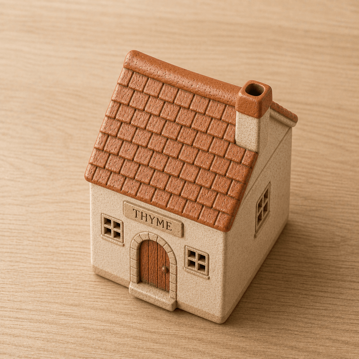 Classic Cottage handcrafted ceramic spice jar