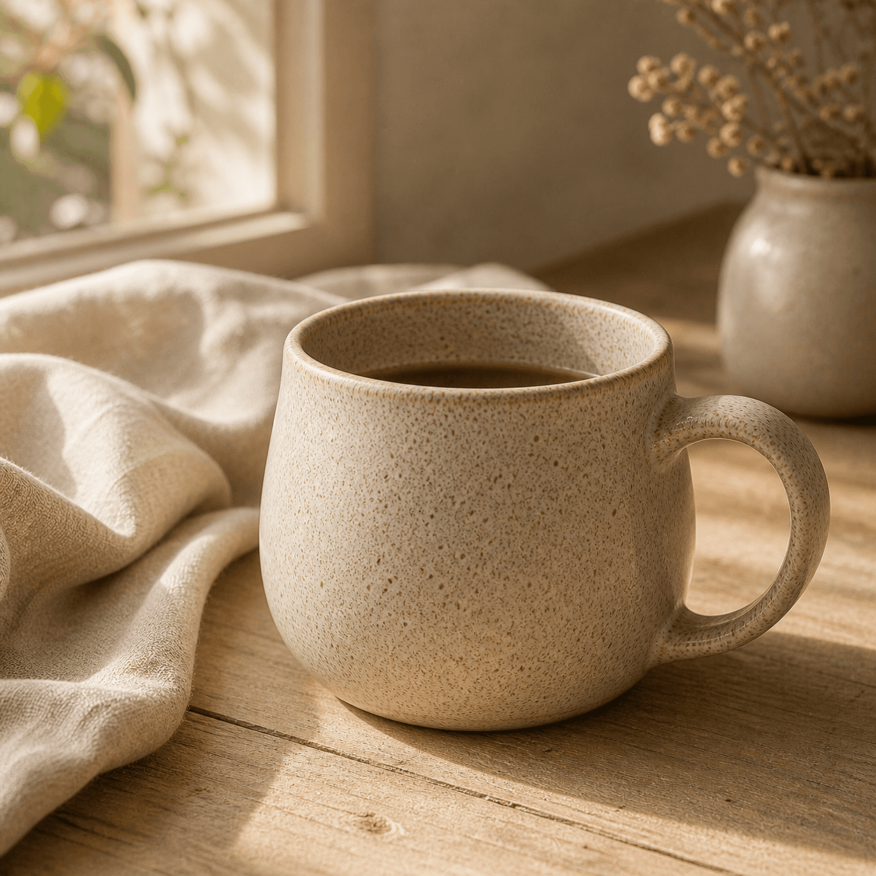 Pantry Breakfast Mug handmade ceramic mug